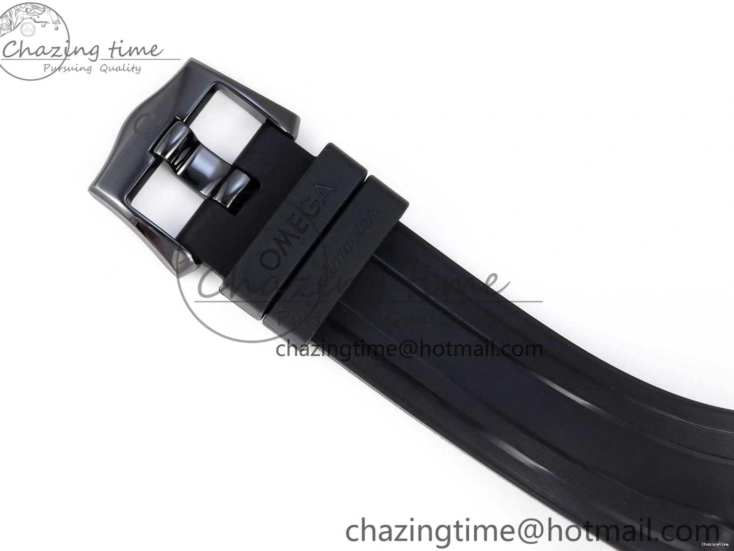 0316 SEAMASTER 300M 43.5MM BLACK CERAMIC VSF 1:1 BEST EDITION BLACK DIAL ON BLACK RUBBER STRAP A FashionForward 7766